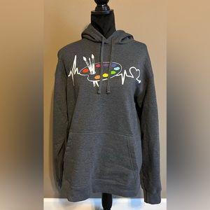 Art hoodie size large